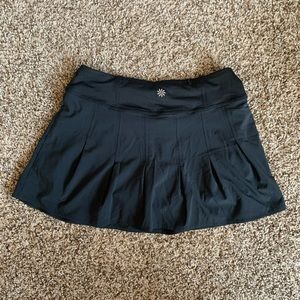 Athleta XS Black Tennis Skirt